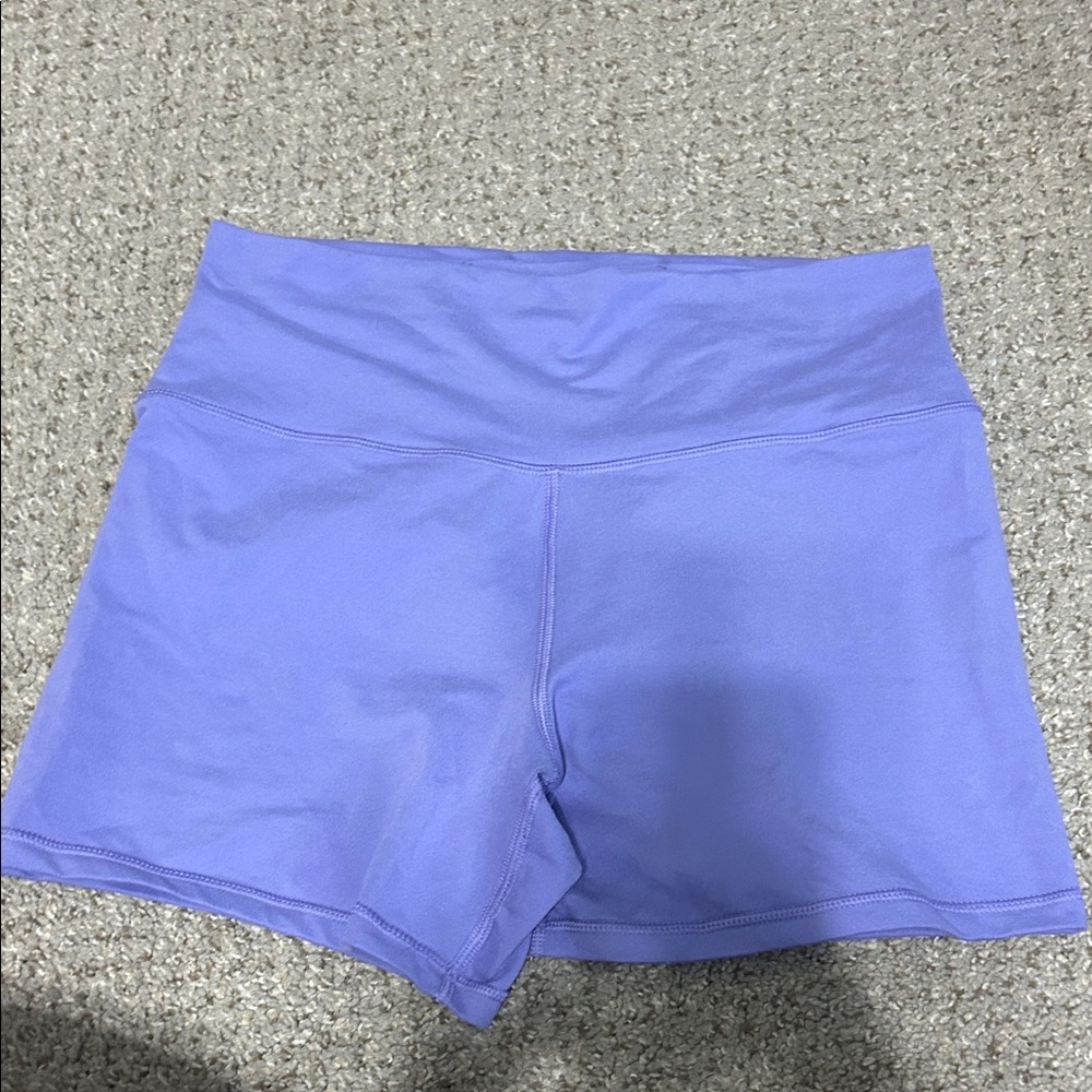 aerie Lavender High-Rise Bike Shorts